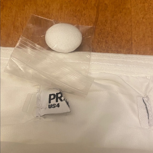 Princess Polly White Change it Up  Strapless coordinating pant set. - Picture 6 of 14